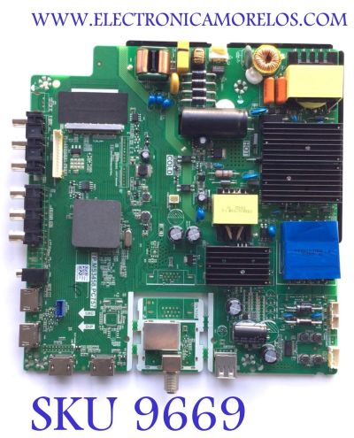 MAIN FUENTE PARA TV SUMMIT / NUMERO DE PARTE Z20082015 / TP.MS3457.PC757 /  BH-20291 / Z20082015-0A01643 / DISPLAY CV500U2-T01 / MODELO LE5047